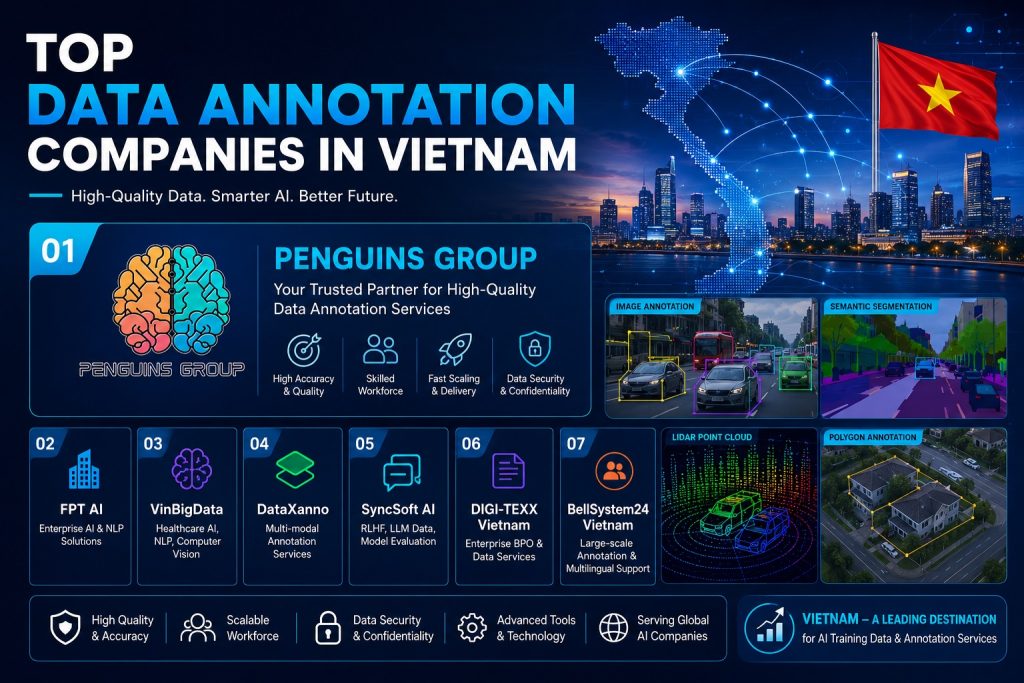 Top Data Annotation Companies in Vietnam