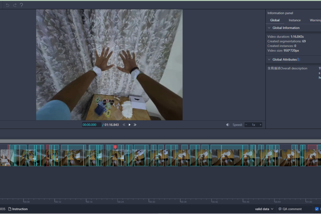 Video annotation